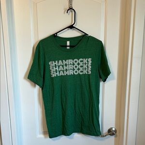 Bella Canvas Green Shamrocks Tee